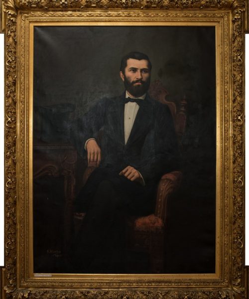 PORTRETUL LUI VIRGIL CIOFLEC - 1900